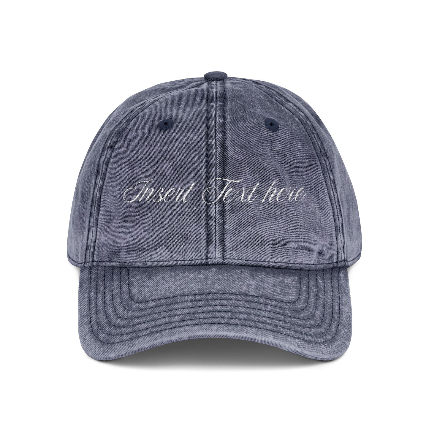 Personalized Luxe Vintage Embroidered Cap