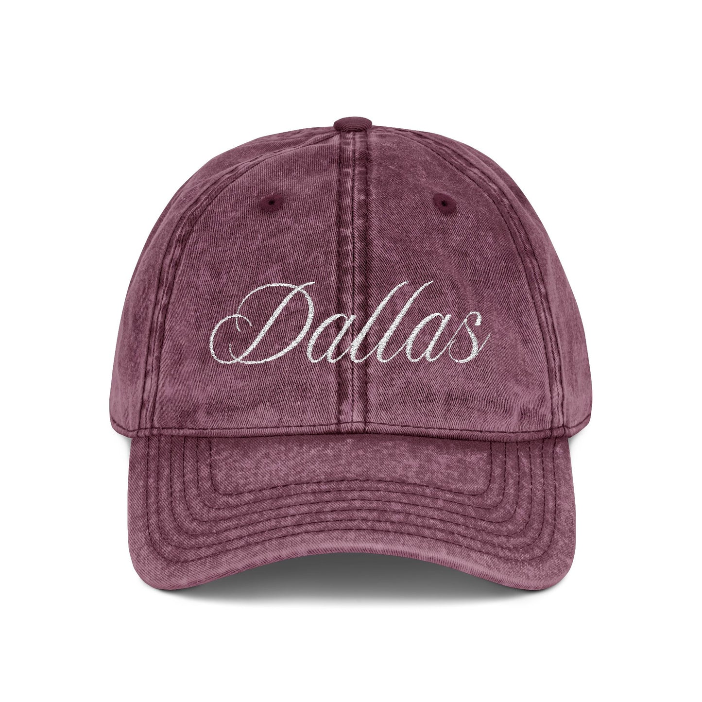 Vintage Dallas Embroidered Cap