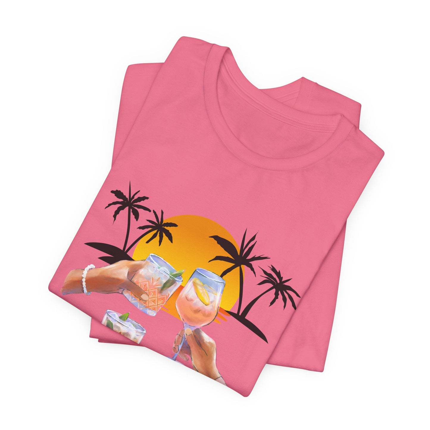 Personalized Squad Goals Vacation Edition Tee - Fun Party Shirt