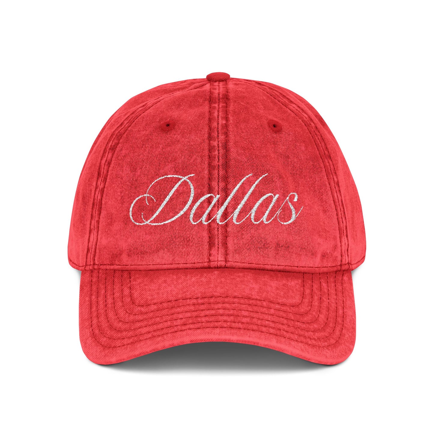 Vintage Dallas Embroidered Cap