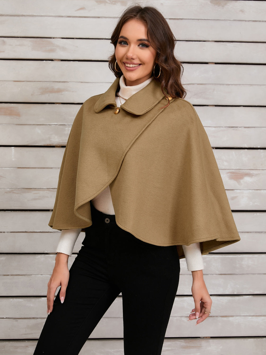 Womens Cropped Cape