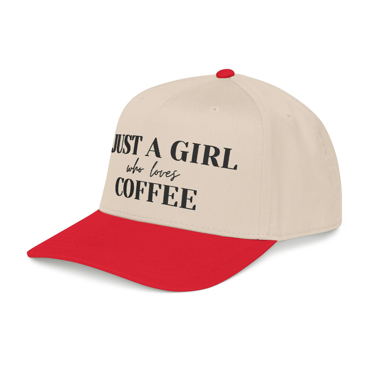 Just a Girl Who Loves Coffee Baseball Cap