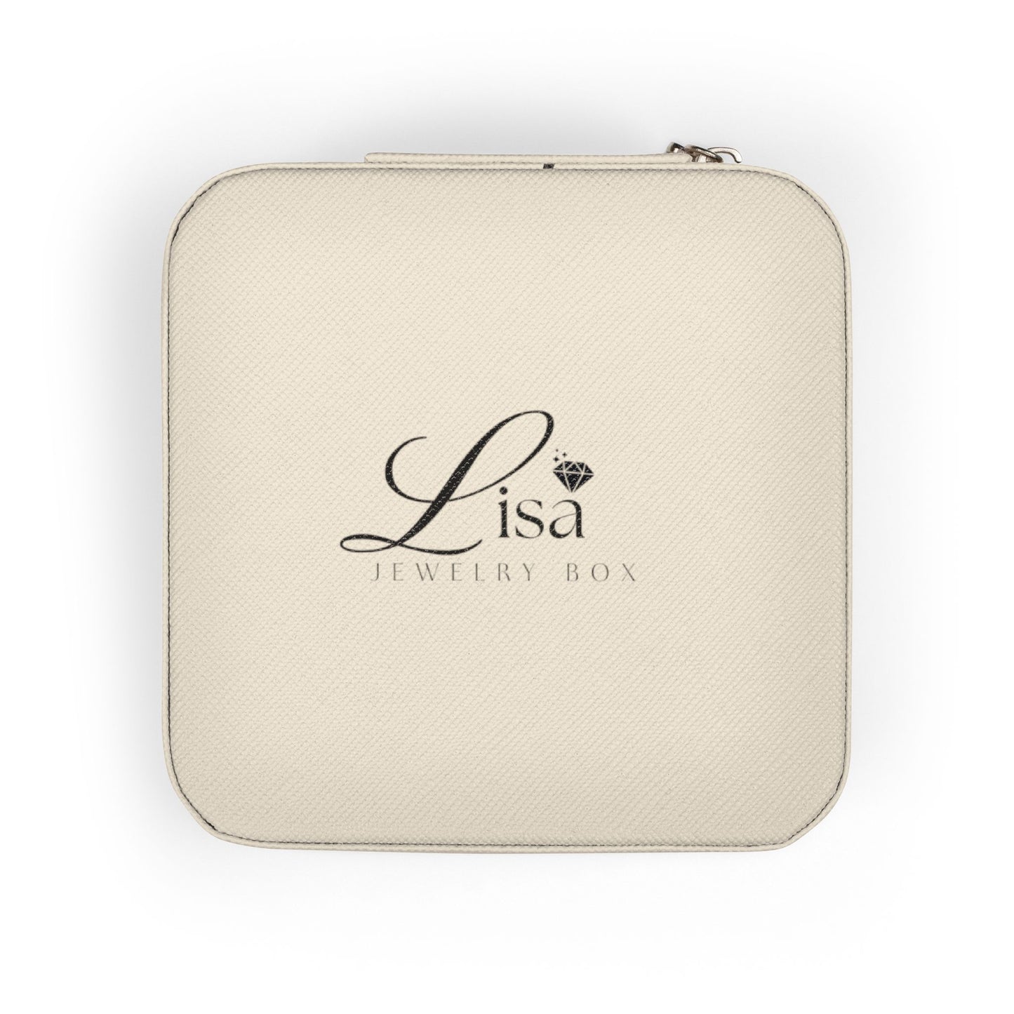 Personalized Chic Jewelry Travel Case, Portable Organizer