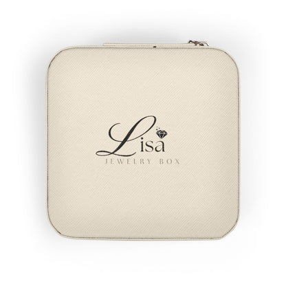 Personalized Chic Jewelry Travel Case, Portable Organizer