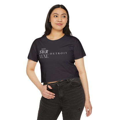 Shop SWR LUXE Detroit Crop Top — Women's Fashion Tee