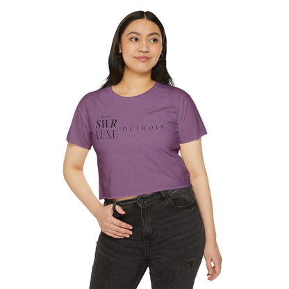 Shop SWR LUXE Detroit Crop Top — Women's Fashion Tee