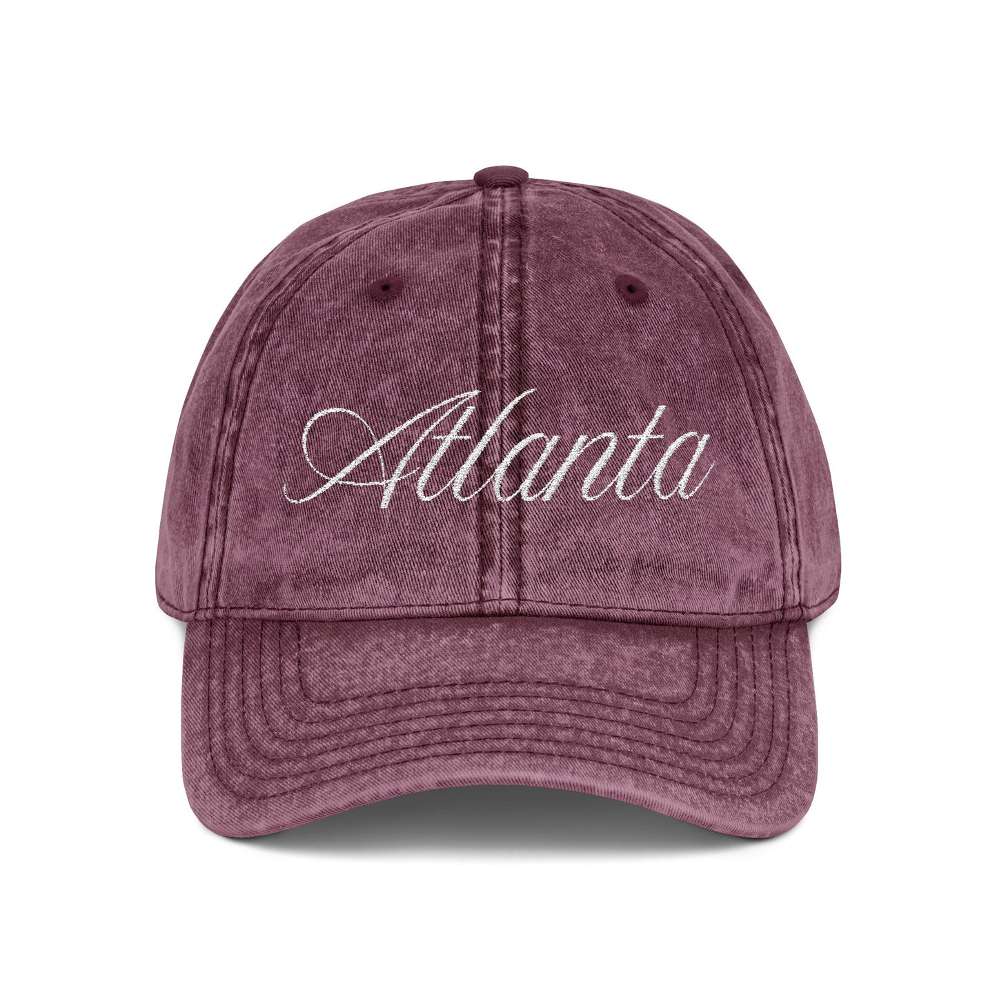 Atlanta Vintage Embroidered Cap