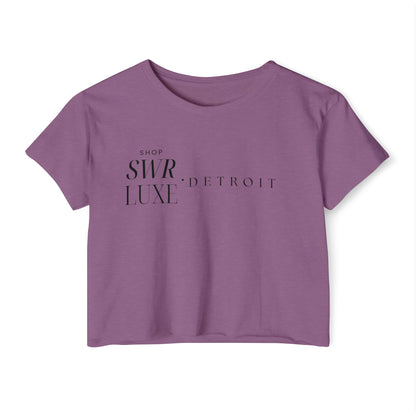 Shop SWR LUXE Detroit Crop Top — Women's Fashion Tee