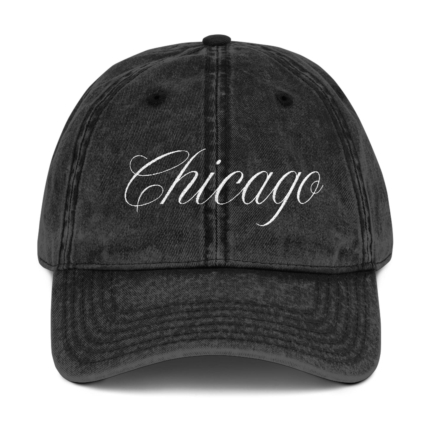 Stylish Vintage Chicago Embroidered Cap