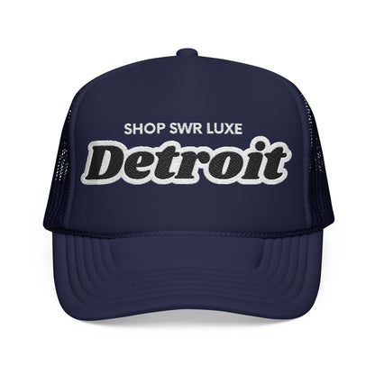 Shop SWR Luxe Detroit x Foam Trucker Hat