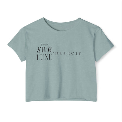 Shop SWR LUXE Detroit Crop Top — Women's Fashion Tee