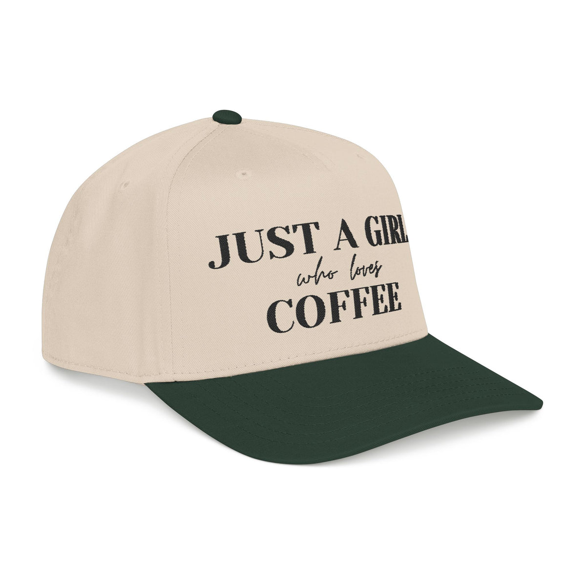Just a Girl Who Loves Coffee Baseball Cap