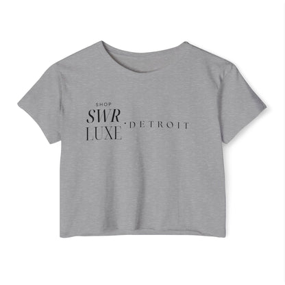 Shop SWR LUXE Detroit Crop Top — Women's Fashion Tee