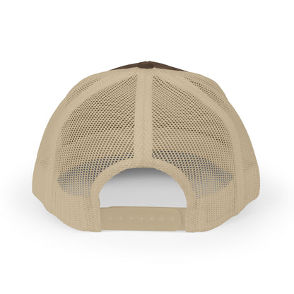 Distressed Hustle Queen Snapback Trucker Cap — Baseball Hat for Boss Women