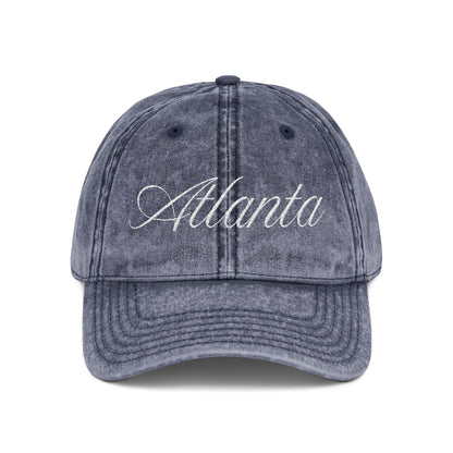 Atlanta Vintage Embroidered Cap