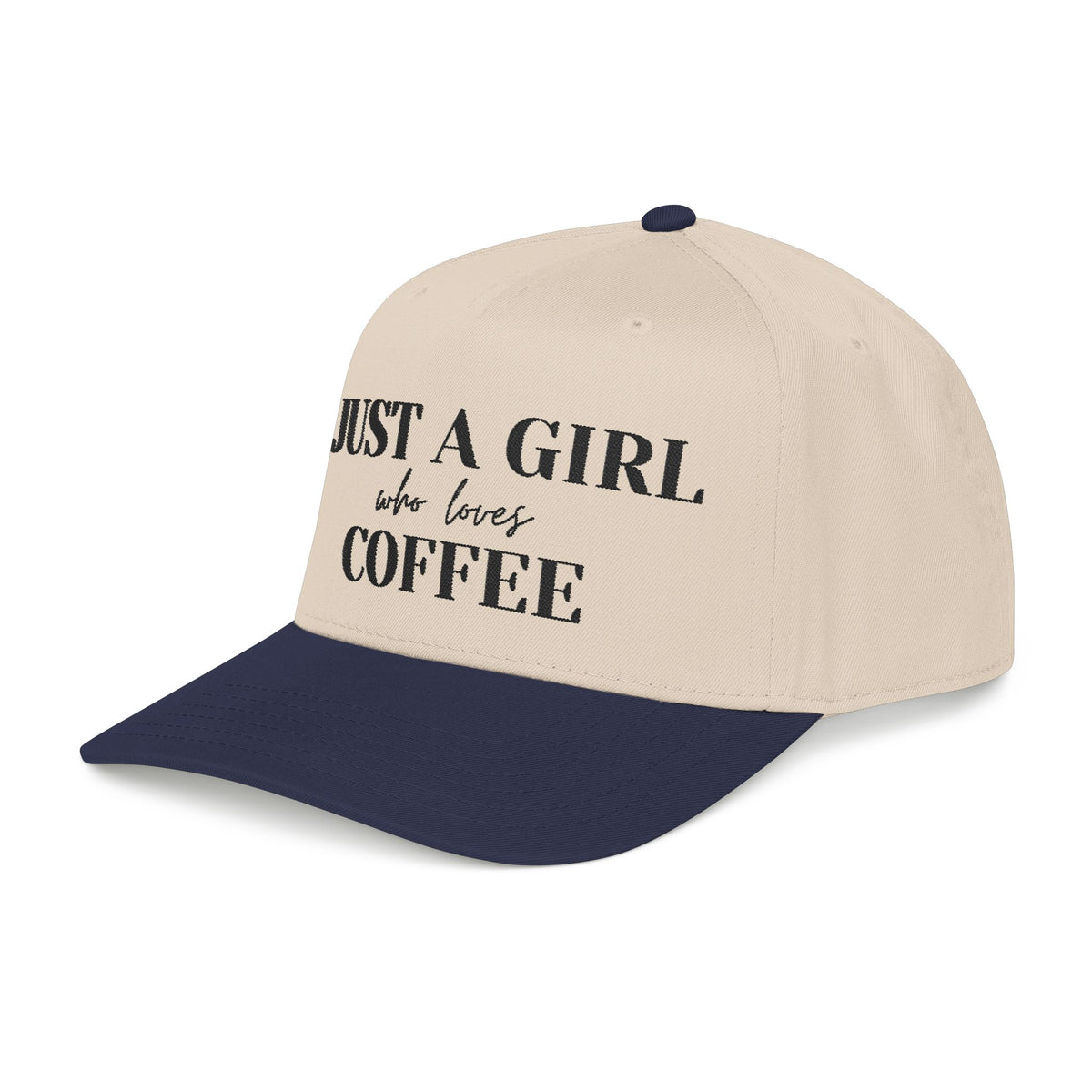Just a Girl Who Loves Coffee Baseball Cap