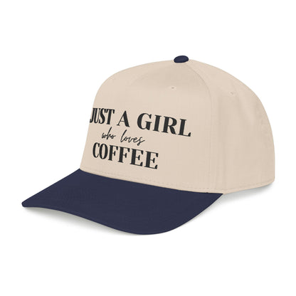 Just a Girl Who Loves Coffee Baseball Cap