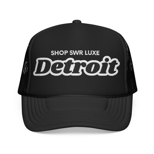 Shop SWR Luxe Detroit x Foam Trucker Hat