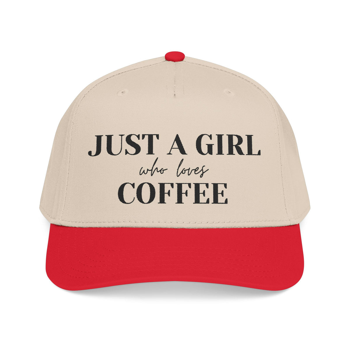 Just a Girl Who Loves Coffee Baseball Cap