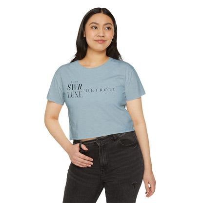 Shop SWR LUXE Detroit Crop Top — Women's Fashion Tee