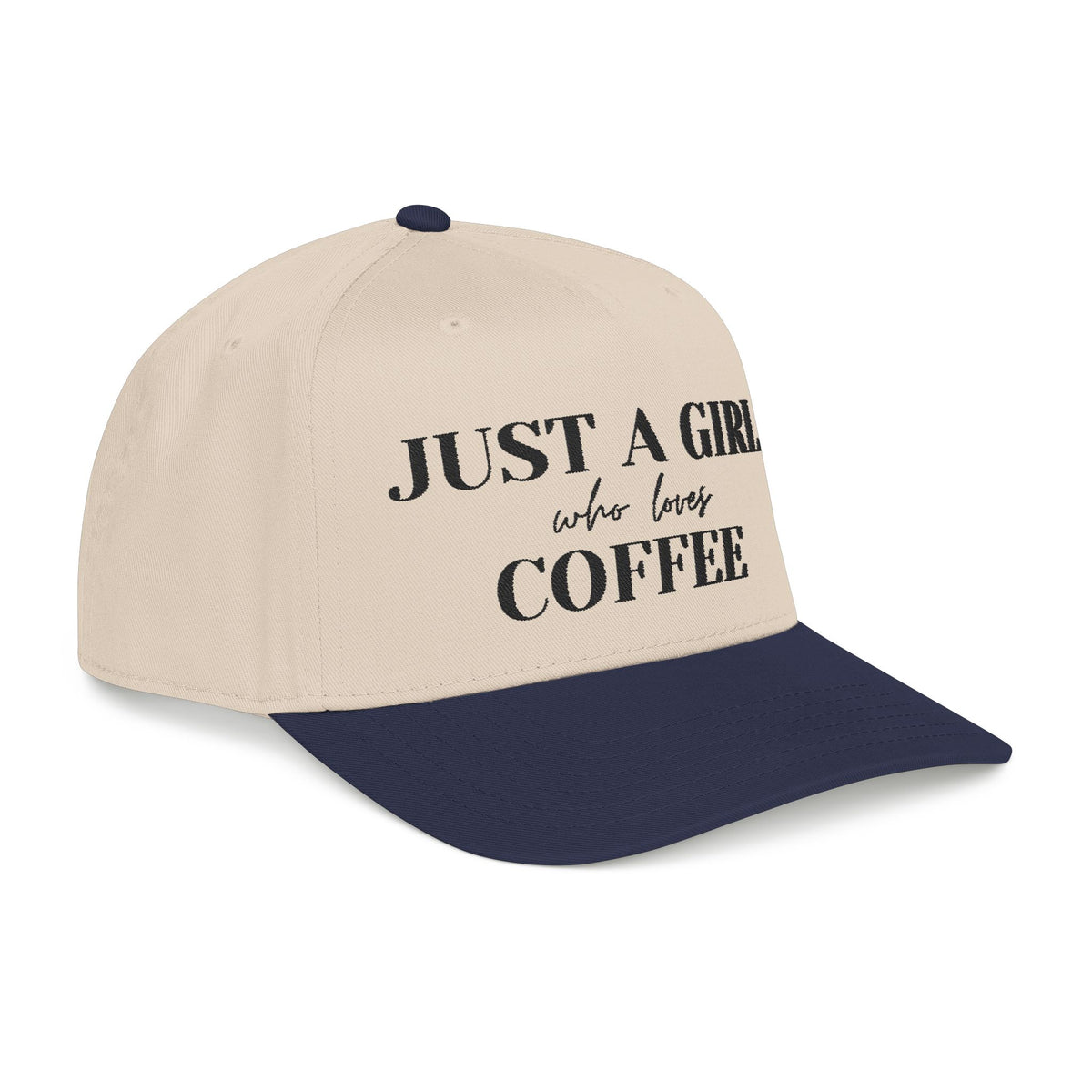 Just a Girl Who Loves Coffee Baseball Cap