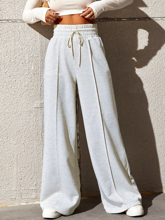 Womens Wide Leg Joggers