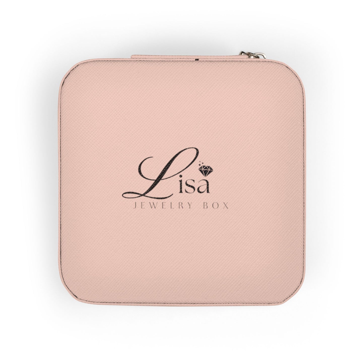 Personalized Chic Jewelry Travel Case, Portable Organizer