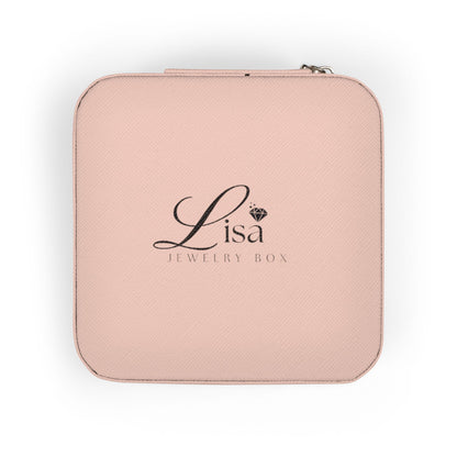 Personalized Chic Jewelry Travel Case, Portable Organizer