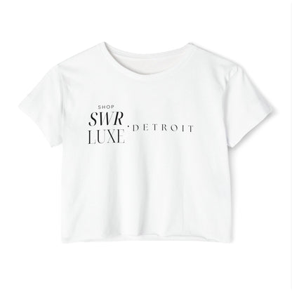 Shop SWR LUXE Detroit Crop Top — Women's Fashion Tee