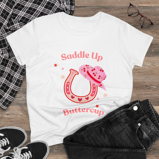 Saddle Up Buttercup Women's Graphic Tee