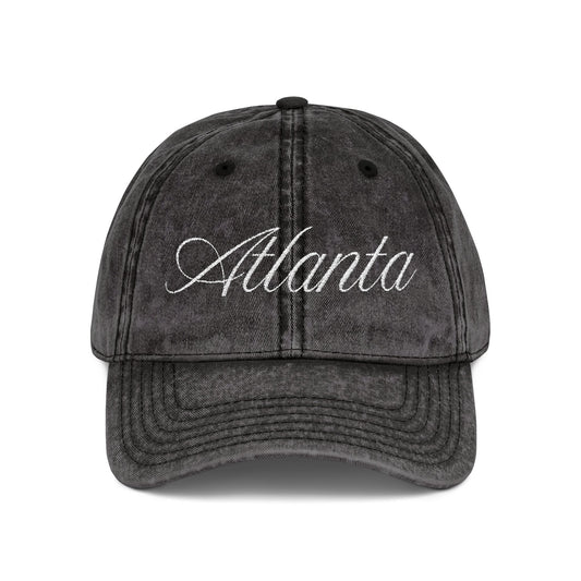 Atlanta Vintage Embroidered Cap
