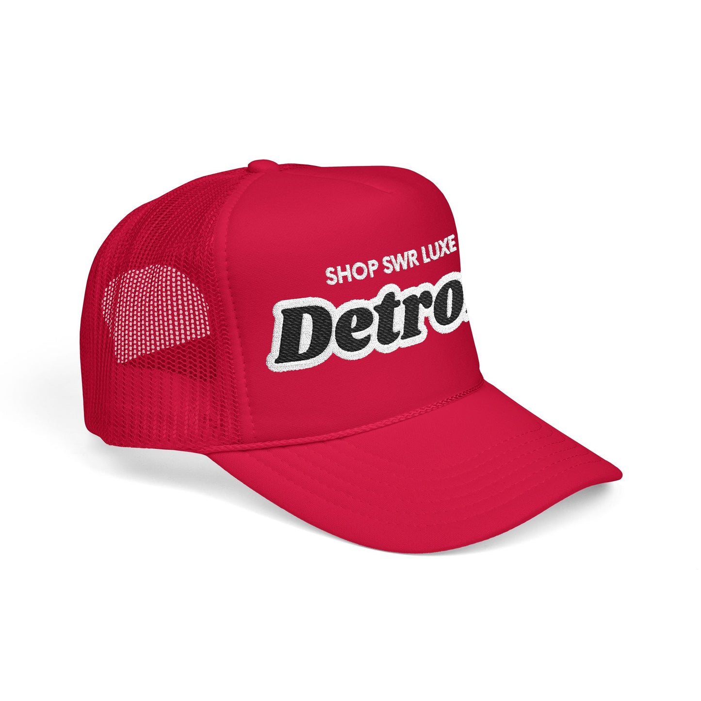 Shop SWR Luxe Detroit x Foam Trucker Hat