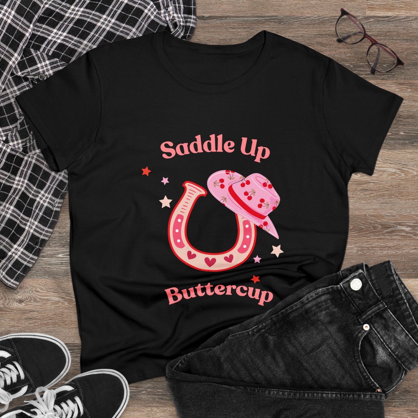 Saddle Up Buttercup Women's Graphic Tee