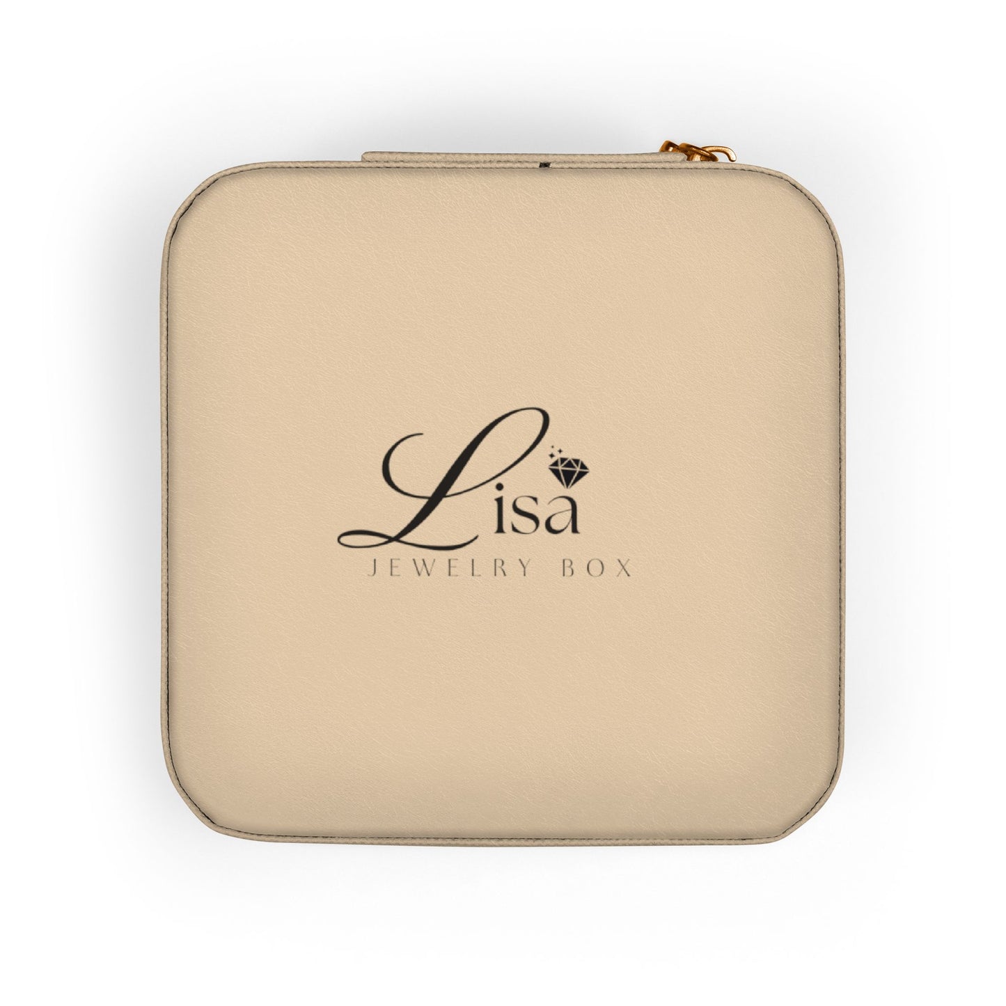 Personalized Chic Jewelry Travel Case, Portable Organizer