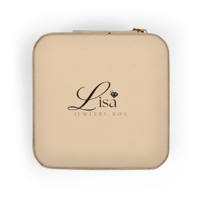 Personalized Chic Jewelry Travel Case, Portable Organizer