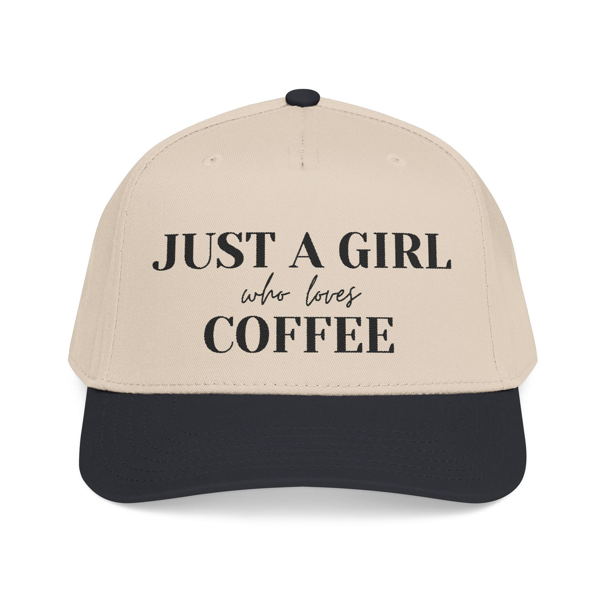 Just a Girl Who Loves Coffee Baseball Cap