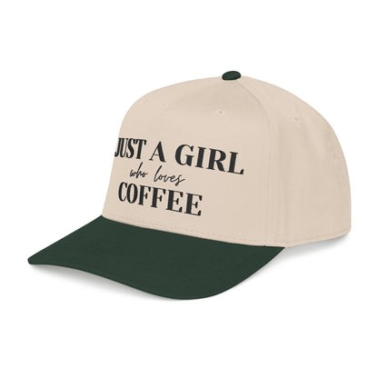 Just a Girl Who Loves Coffee Baseball Cap