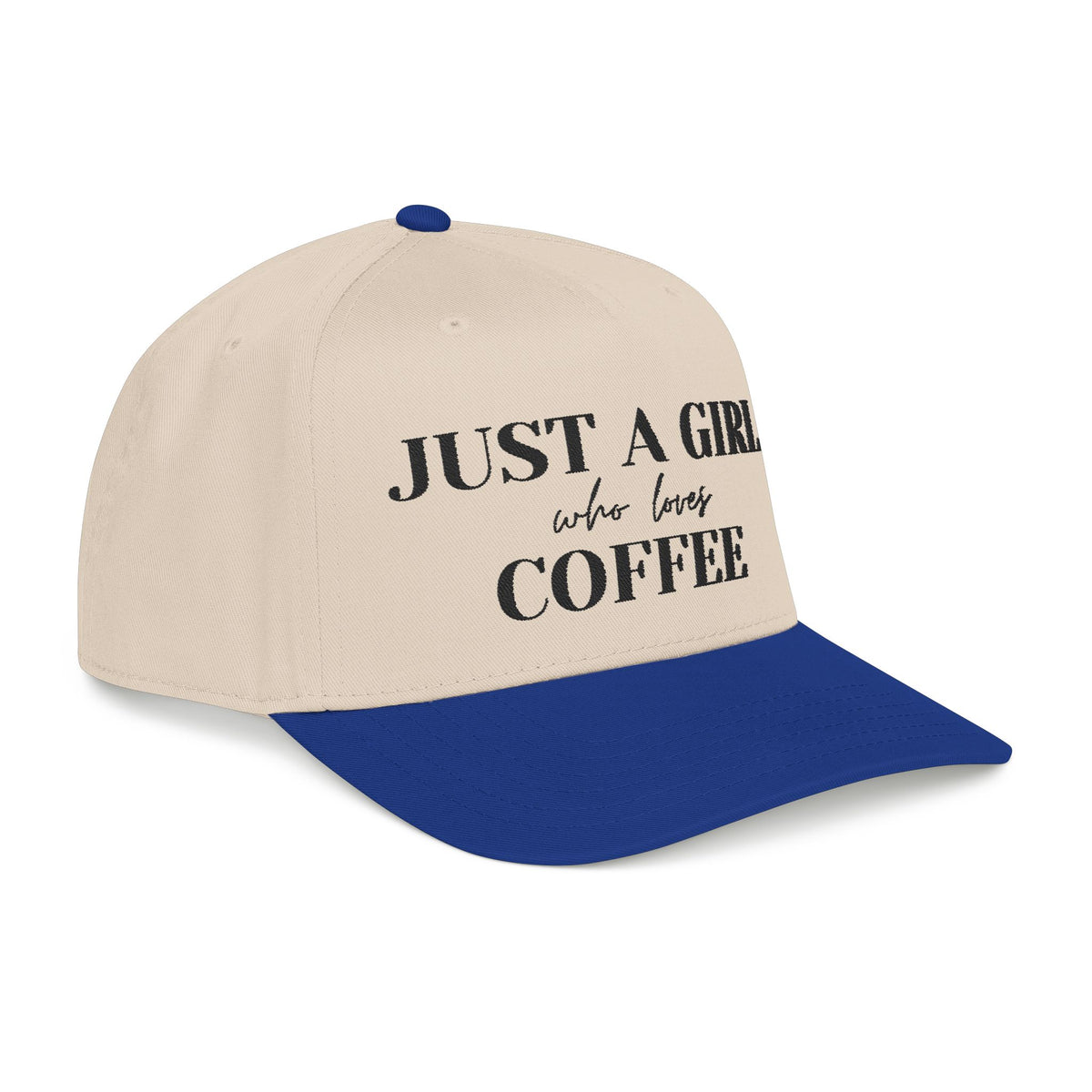 Just a Girl Who Loves Coffee Baseball Cap