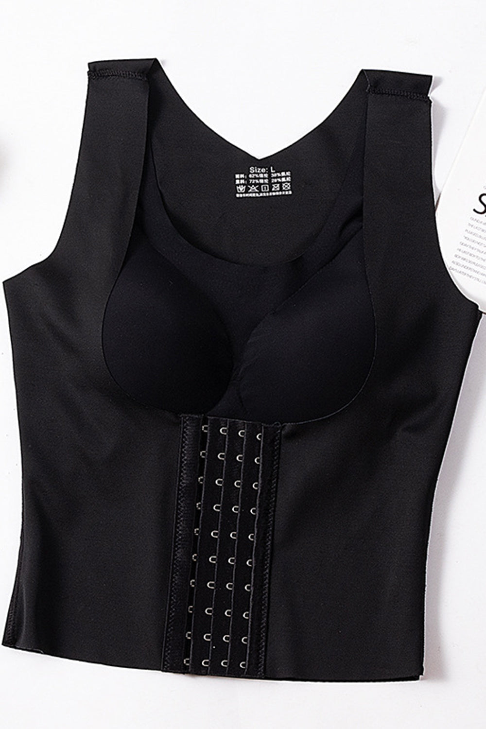 Shapewear Tank with Removable Paddings