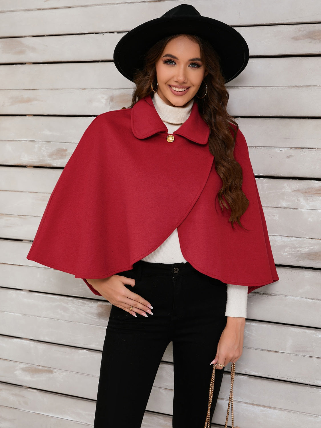 Womens Cropped Cape