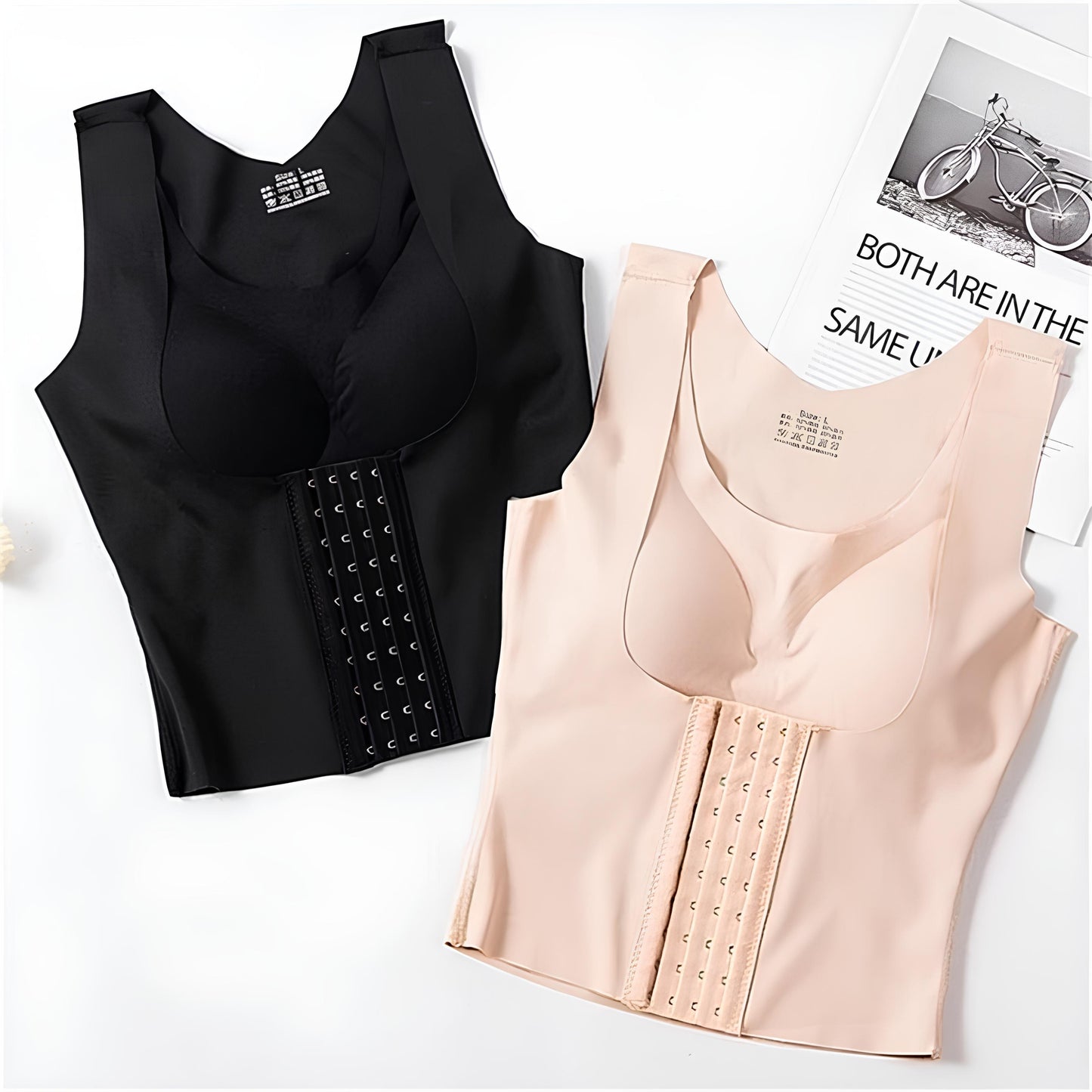 Shapewear Tank with Removable Paddings