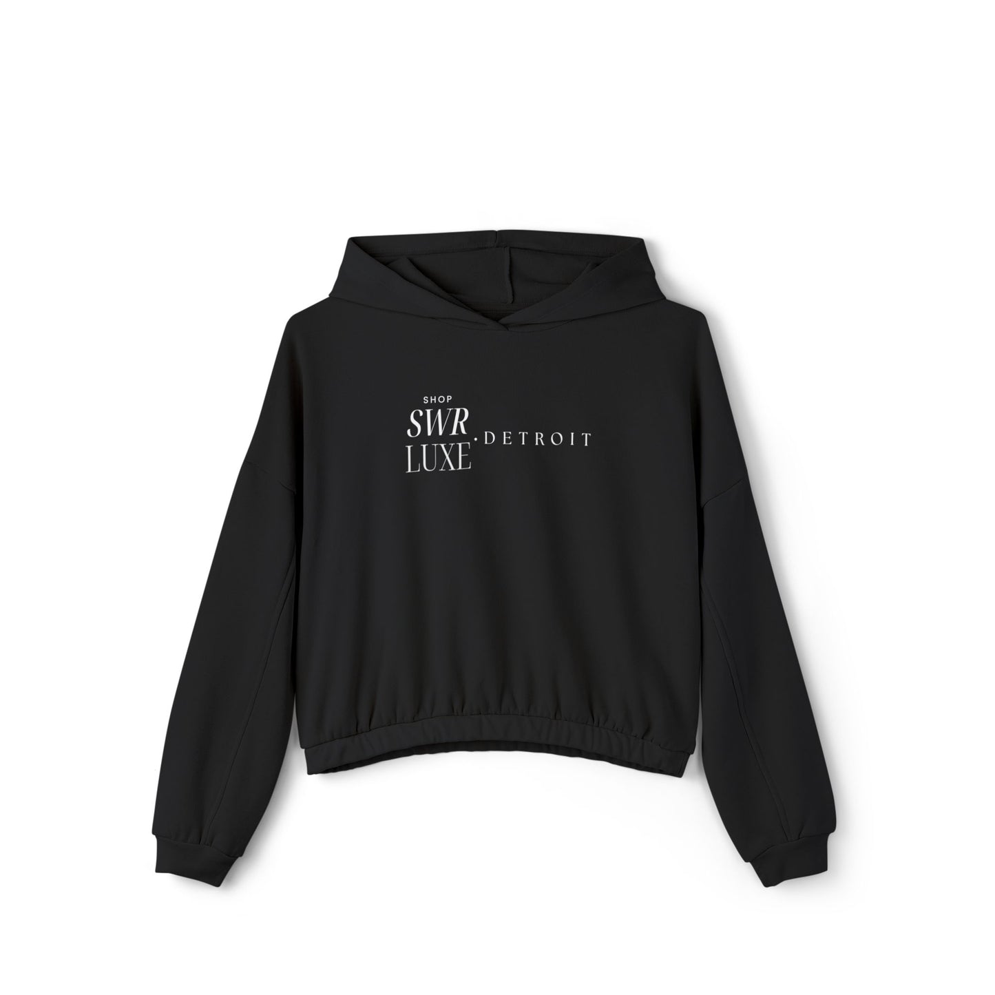 Detroit SWR Luxe Cropped Cinch Hoodie