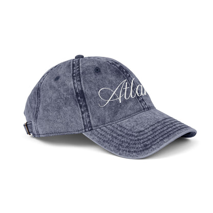 Atlanta Vintage Embroidered Cap