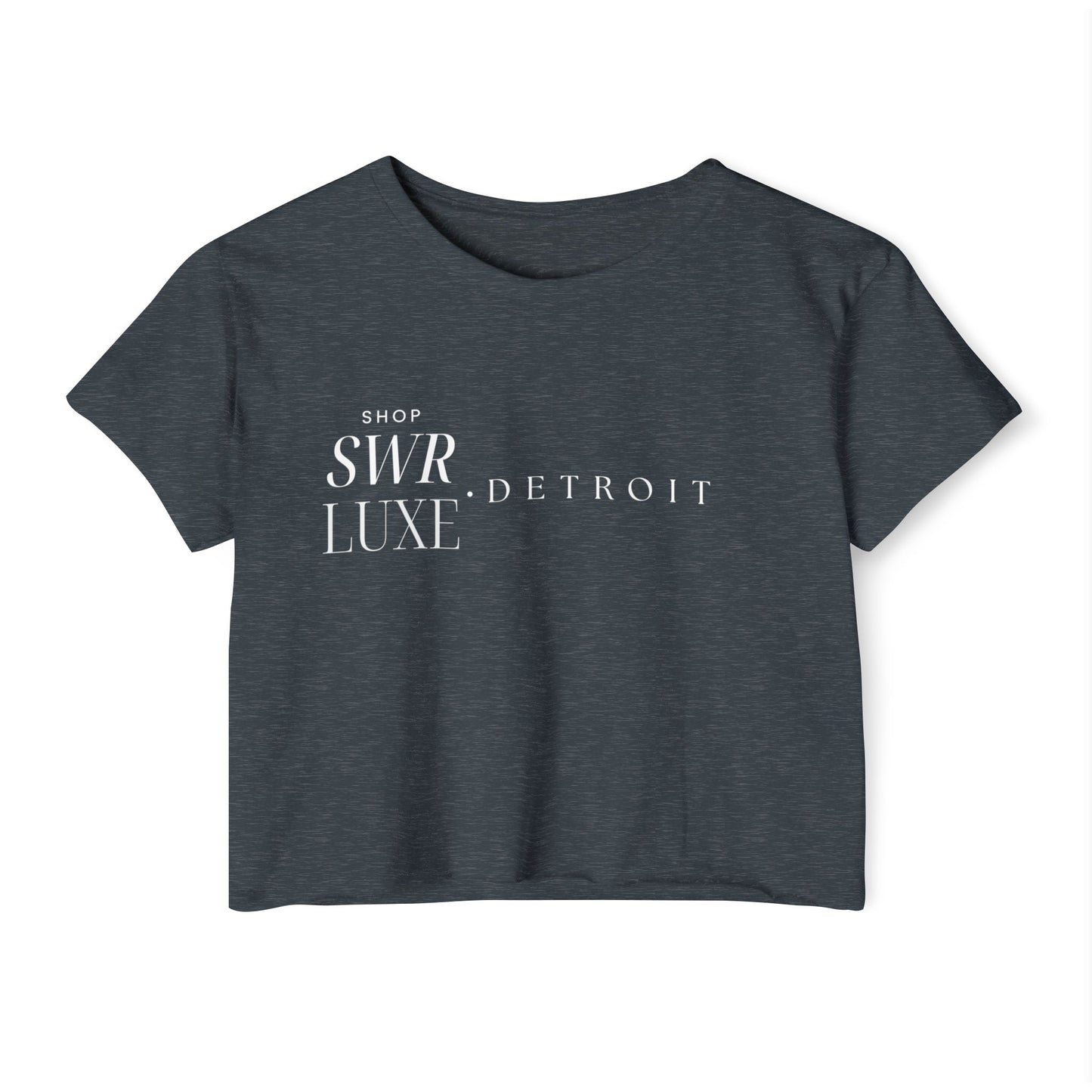 Shop SWR LUXE Detroit Crop Top — Women's Fashion Tee