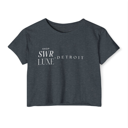 Shop SWR LUXE Detroit Crop Top — Women's Fashion Tee