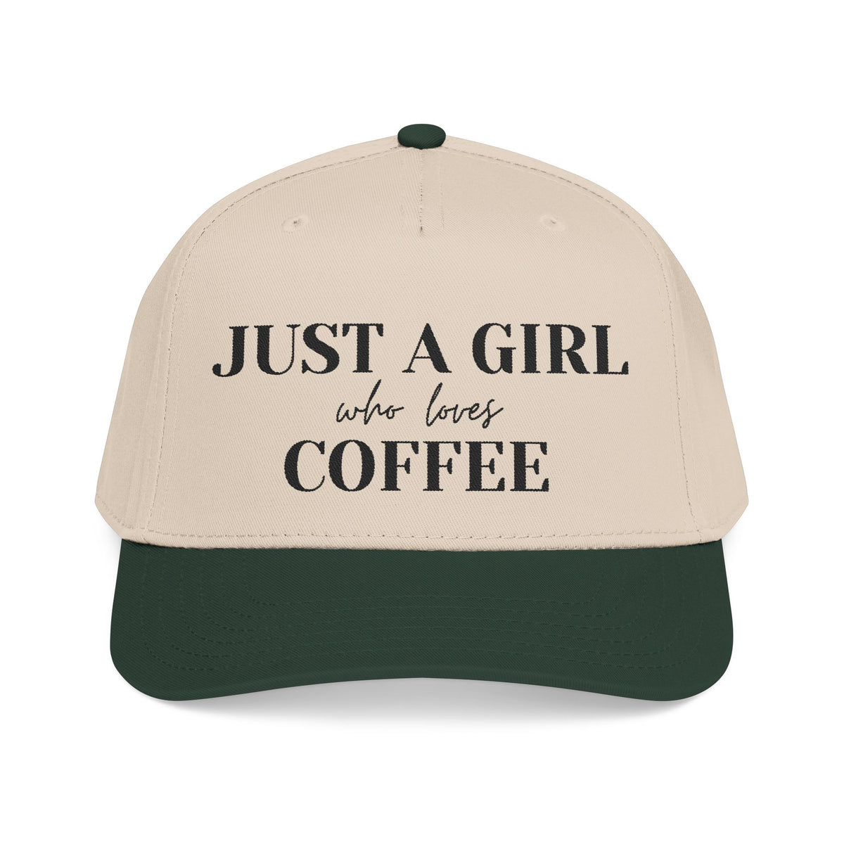 Just a Girl Who Loves Coffee Baseball Cap