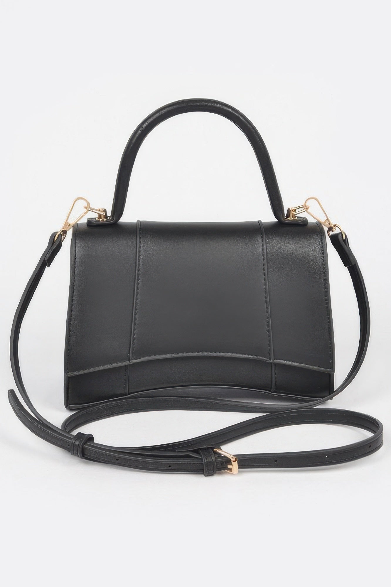 Luxe Leather Top Handle Bag