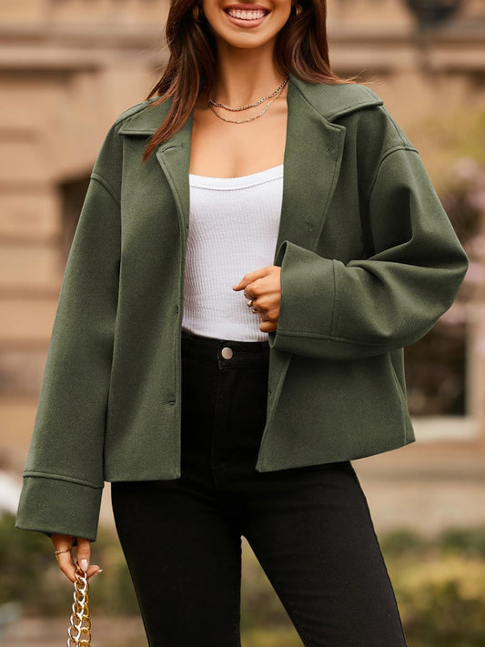 Womens Dropped Shoulder Jacket