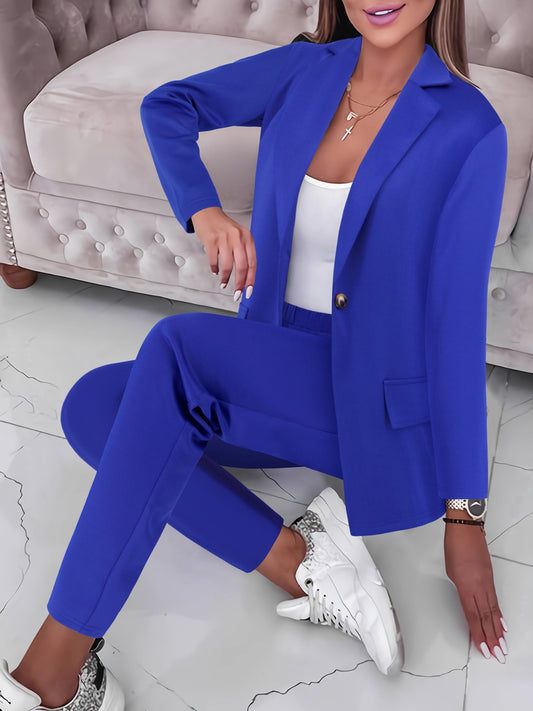 Luxe Long Sleeve Top and Pants Set