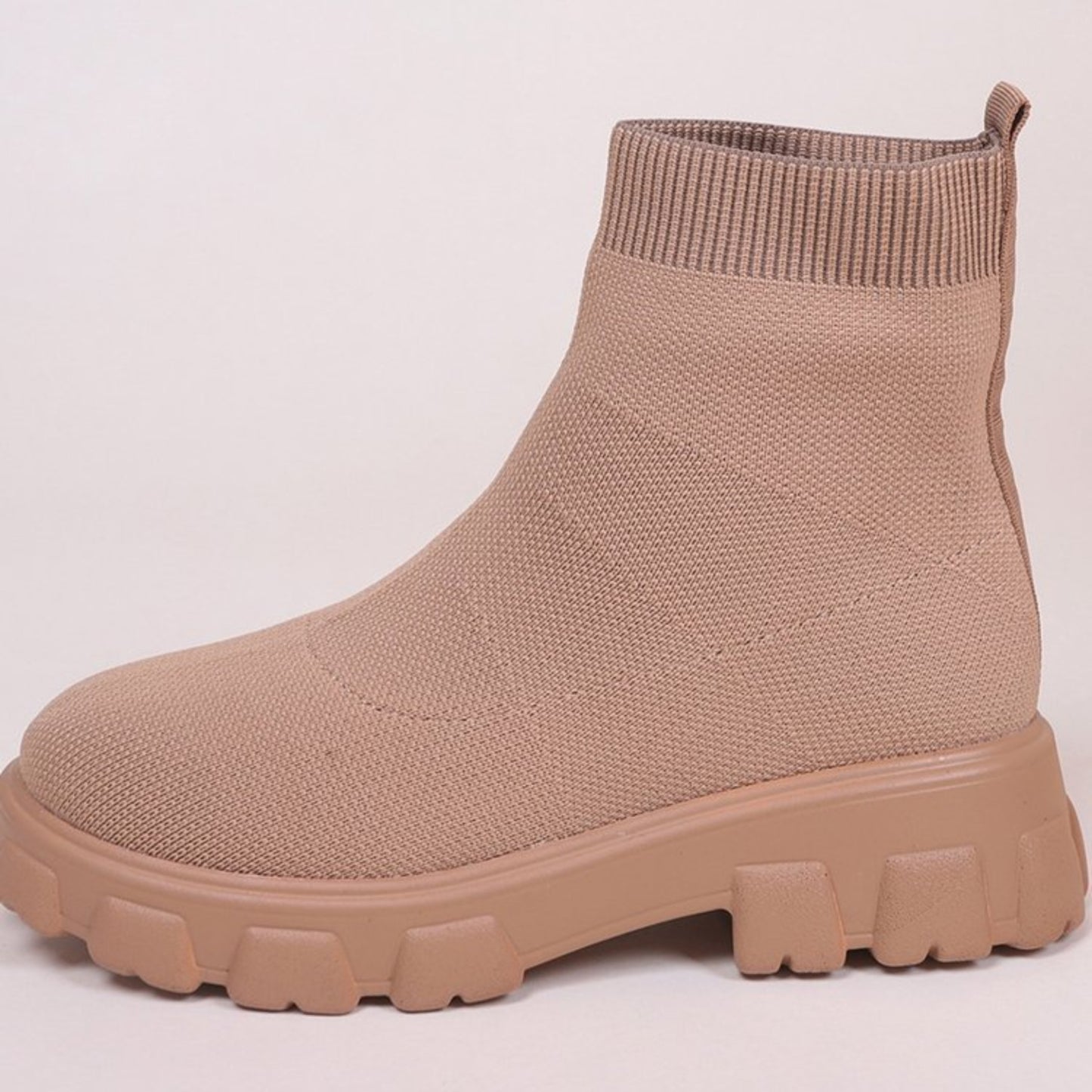 Womens Mesh Platform Boots